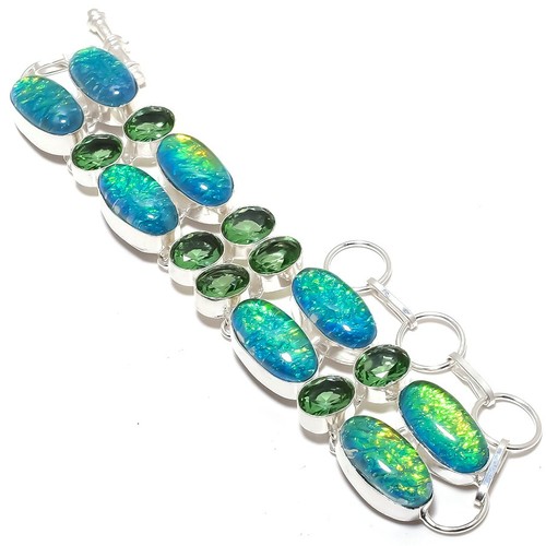 Bracciale tripletta opale - bracciale,