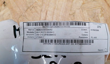 A17186002859C94 Cintura di sicurezza ant. DX MERCEDES-BENZ SLK (R171) 55 AMG C+C