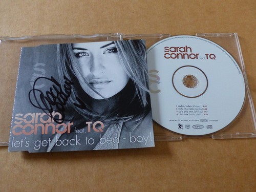 Sarah connor signed autogramm - sarah,