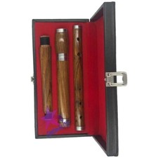 CC Brand New Flauto Irlandese Professionale D 4 Pezzi Finitura Naturale con Custodia Omaggio