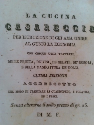 Cucina casareccia 1845 - casareccia,