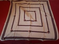 Foulard Vintage Gucci 100% Seta Equitazione 