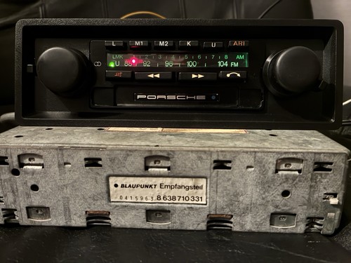 Porsche stereo tipo - porsche,