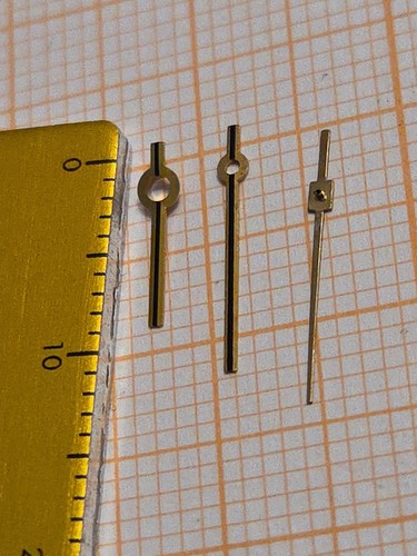 Set lancette zenith cal 2572pc - zenith, cal.2572pc