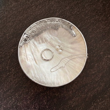 Piatto portagioie madreperla