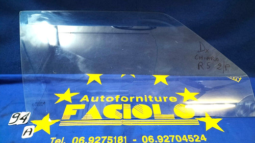 Vetro renault turbo super - vetro,