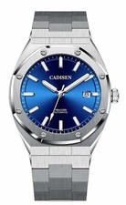 OROLOGIO CADISEN C8180 MECCANISMO MECCANICO AUTOMATICO SEIKO NH35 CASSA 42 100 M