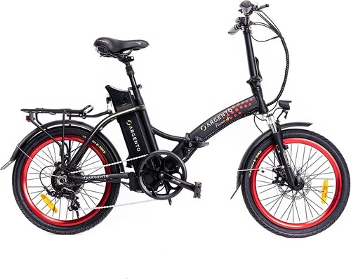Argento piuma bici elettrica - argento,