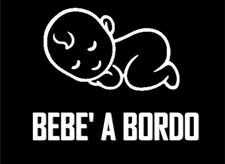 Adesivo Adesivi AUTO BEBE' A