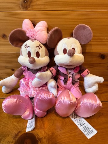 Coppia peluche disney store - disney,