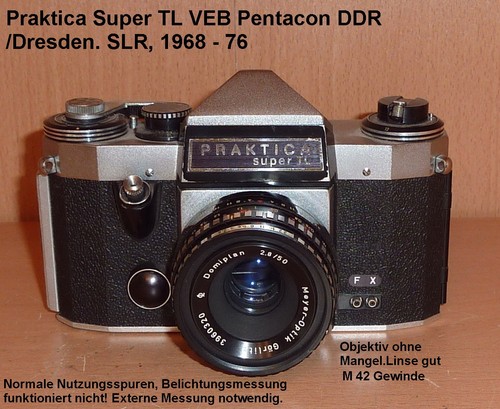 Praktica super slr - super, tl,