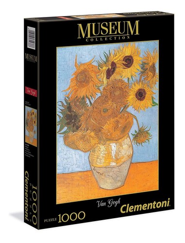 Puzzle 1000 girasoli van - girasoli,