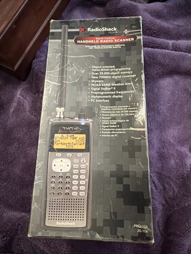 Radio shack pro 106 - radio,
