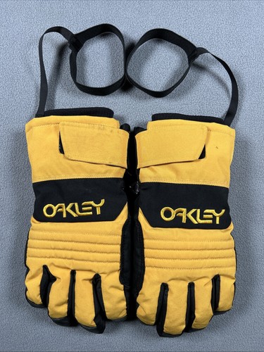 Oakley b1b snow gloves amber - snow,