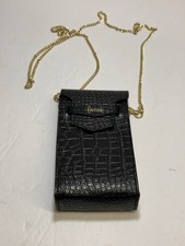 Harrods England Mini borsa a tracolla nera