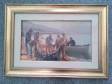 Paesaggio mare barche pesca - mare,