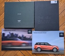lotto 4 cataloghi auto, Bentley, BMW, Land Rover, recenti