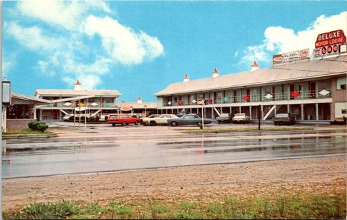 Cartolina luxe motor lodge - de-luxe,