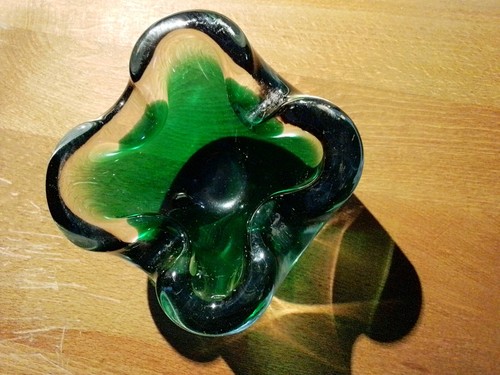 Posacenere vintage verde - posacenere, _