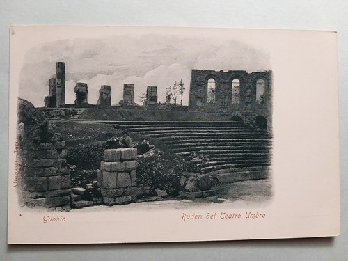 Gubbio ruderi del - (perugia).,