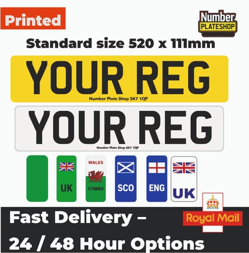 Targhe stampate 2d road - -,