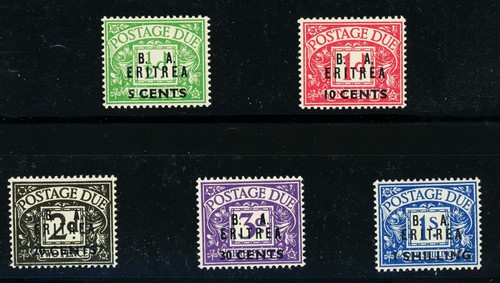 Eritrea 1950 1s - [eritrea], 5c-1s