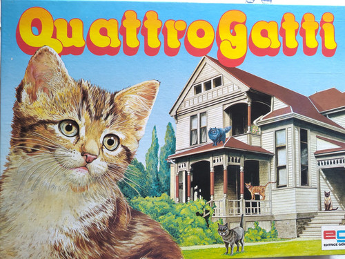 Quattrogatti gioca scatola - quattrogatti, in