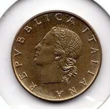 1970 Italy 20 Lire (1774)