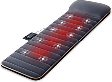 Tappetino Massaggiante Vibrante Con Calore, Materasso Massaggiante Riscaldato Co