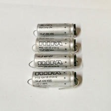 4 pz condensatori 10uf  400v rifa elyt peg 124