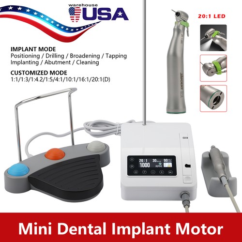 Dental implant system - implant, motor