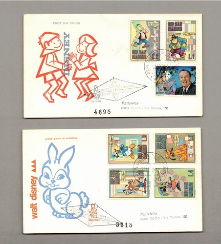San marino 1970 fdc - fdc, venetia