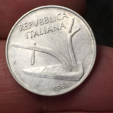 10 LIRE DEL 1968 DELLA REPUBBLICA ITALIANA -