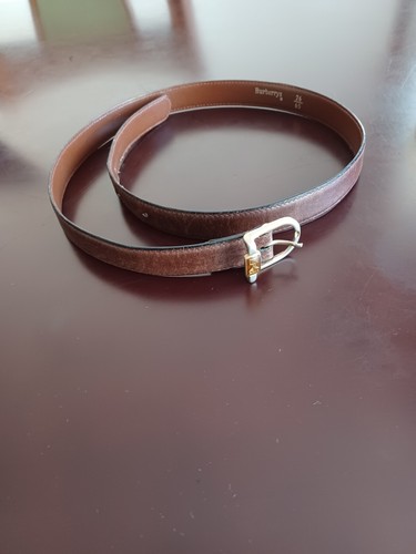 Ceinture burberry cuir - burberry,