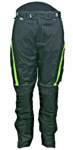 Pantaloni motociclista tessuto - pantaloni,
