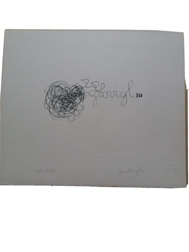 Mirella bentivoglio litografia - bentivoglio,