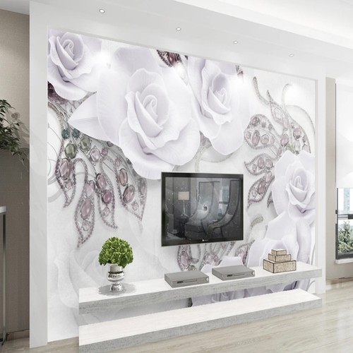 Fototapete schmuck blumen - fototapete,