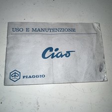 Piaggio Ciao Libretto Manuale