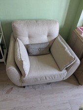 Poltrona beige come nuova