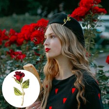 1pc Delicato San tema Spilla di seta Sciarpa di seta Fibbia Spilla