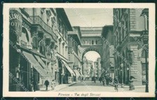 Firenze Città Via Strozzi cartolina WX0475