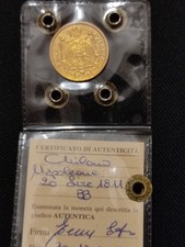 REGNO D'ITALIA - MILANO - NAPOLEONE I - 20 LIRE 1811  MILANO - PERIZIATA  ORO
