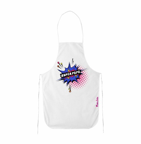 Grembiule bianco cucina - bianco,