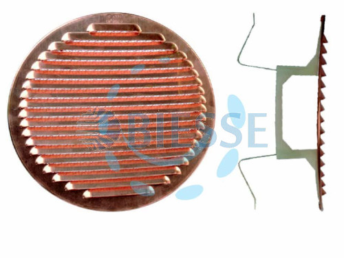 Griglia areazione rame con - griglia,