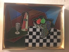 Pippo Oriani, Natura morta su scacchiera 