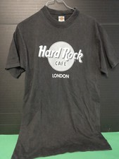HARD ROCK LONDON MAGLIA SHIRT TG. M BLACK NERA 