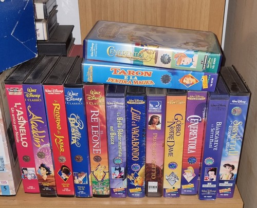 Vhs videocassette disney - vhs,