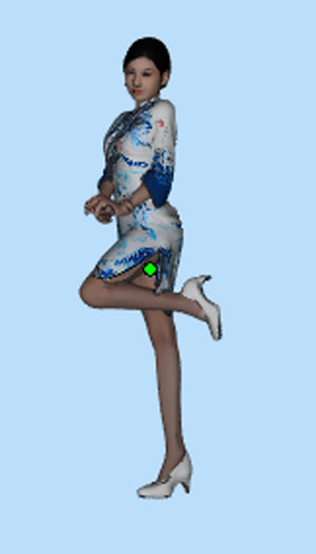 Diorama ragazza cheongsam 18 - cheongsam, 1/18