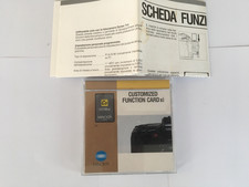 Customized Function Card per