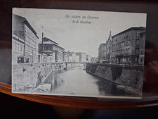 Cartolina di Livorno. Scali
